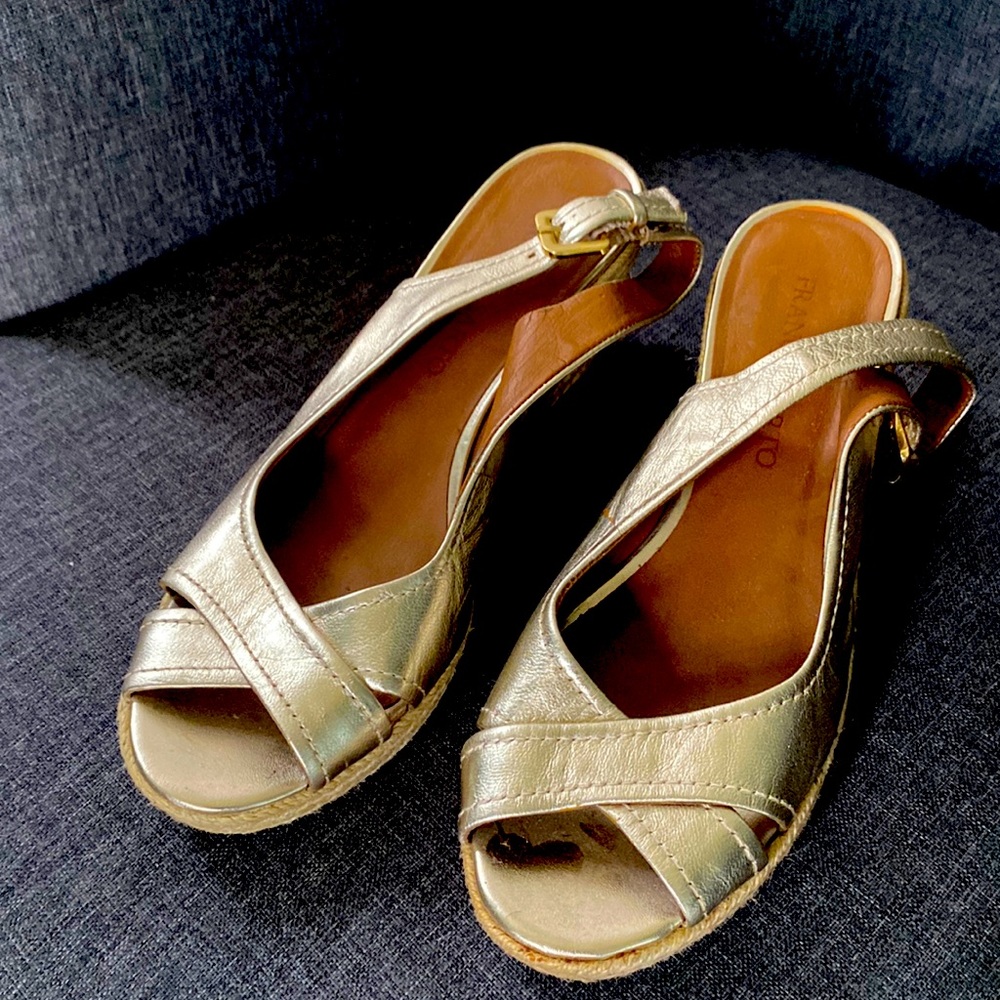Size 8.5 Franco Sarto PLATINUM Sandal